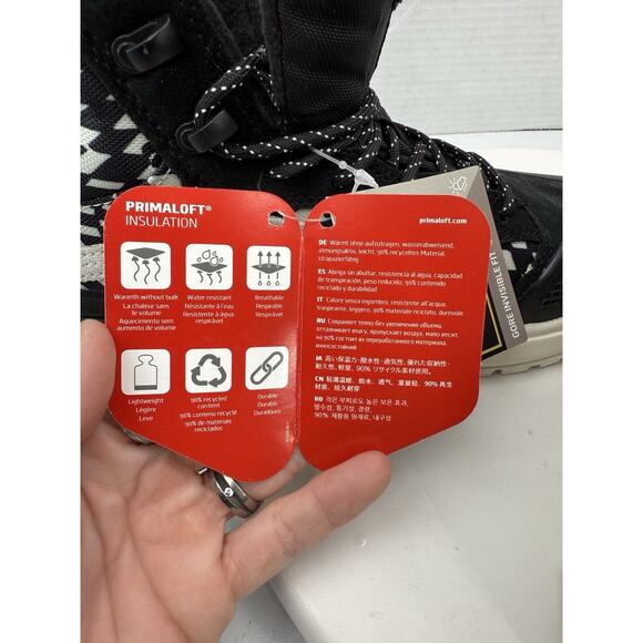 Vans UltraRange EXO Hi GORE-TEX MTE-2 Mens Size 8.5 Black Warped Check Sneakers - Picture 10 of 14